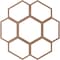 Ekena Millwork Florin Wood Fretwork Pierced Ceiling Medallion, Wood (Paint Grade), 24"OD x 8 1/2"ID x 3/8"T CMWP24X24X0375FOMF - alternate 4